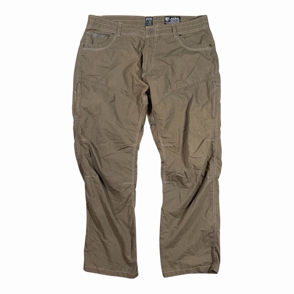 KUHL REvolvr Hiking Gorpcore Stretch Pants Khaki Men's Khaki Sz 40x30